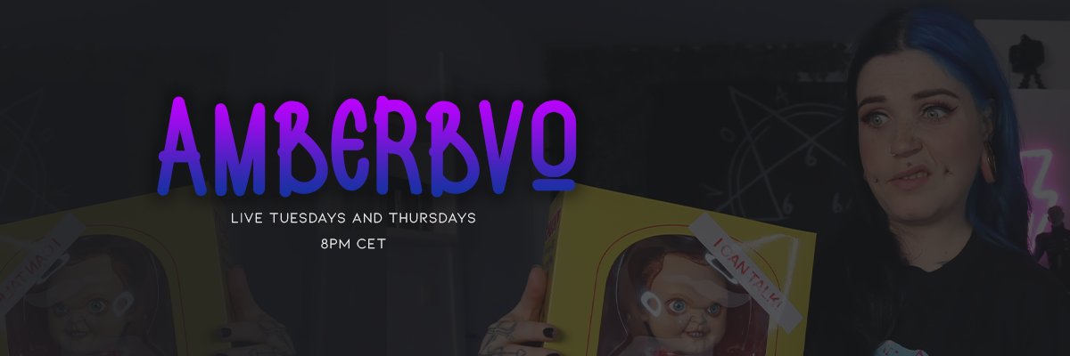 AmberBVO | Twitch streamer & Tattoo artist banner