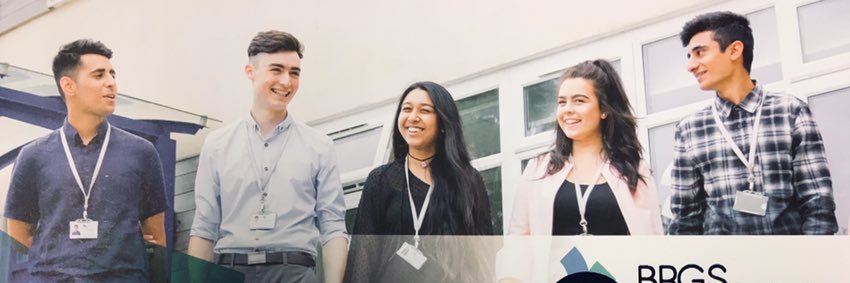 BRGS Sixth Form banner