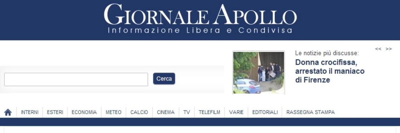 GiornaleApollo's profile banner image