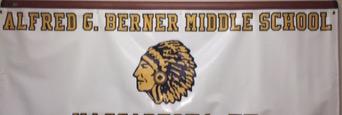 Berner Middle School banner