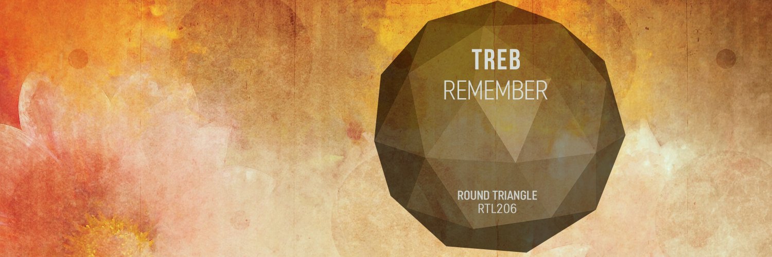 Round Triangle label banner