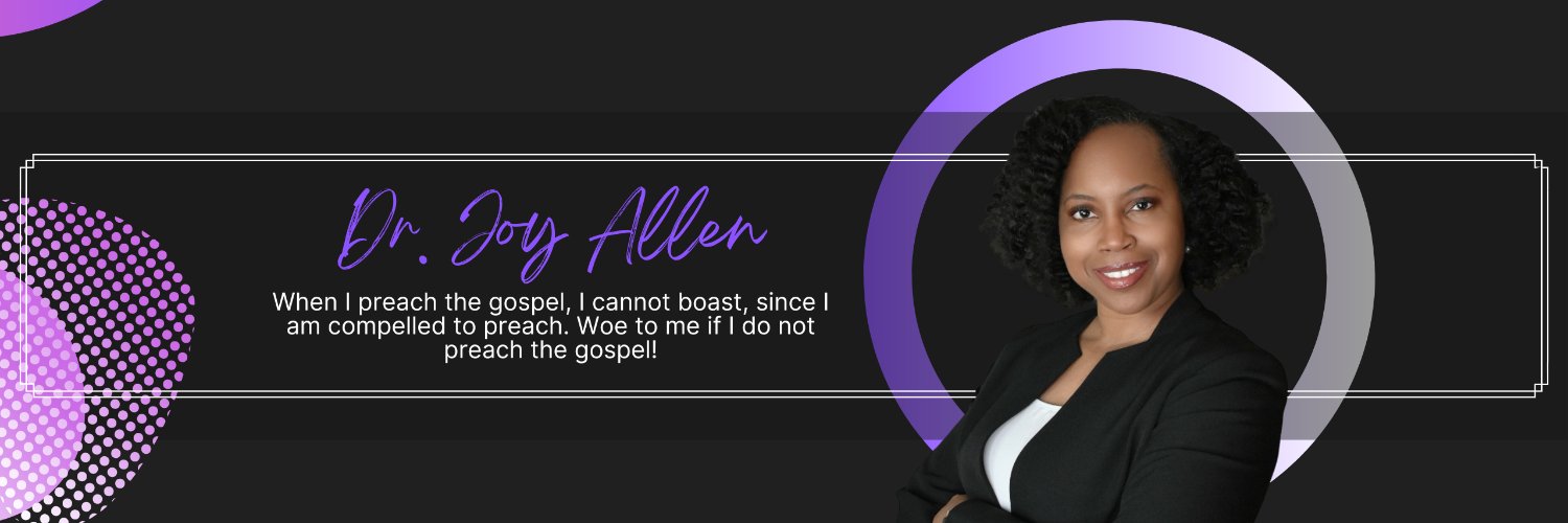 DrJoyAllen's profile banner image