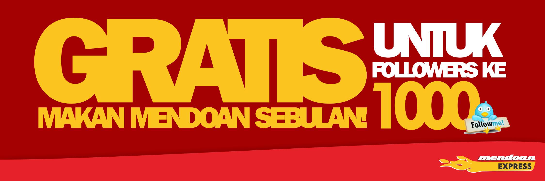 Mendoan Express banner