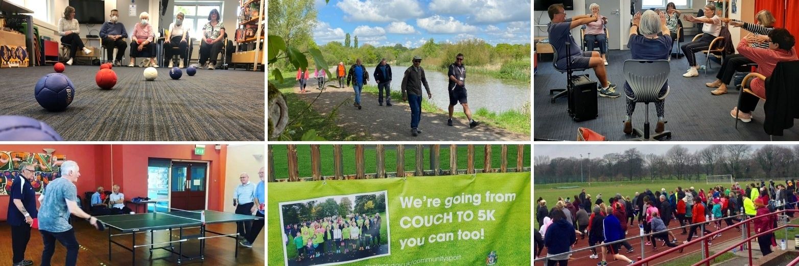 St Helens Active Lives & Sports Development banner