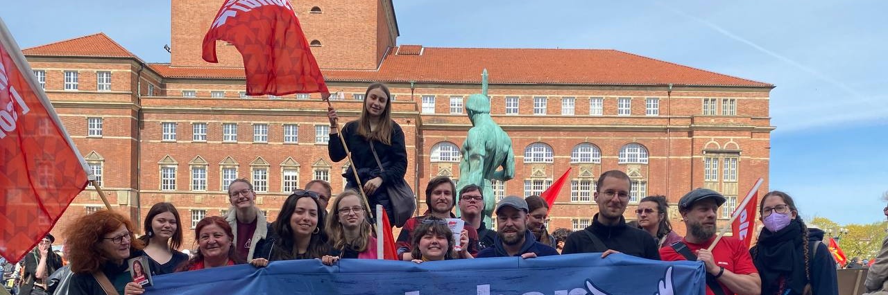 Die Linke Kiel banner