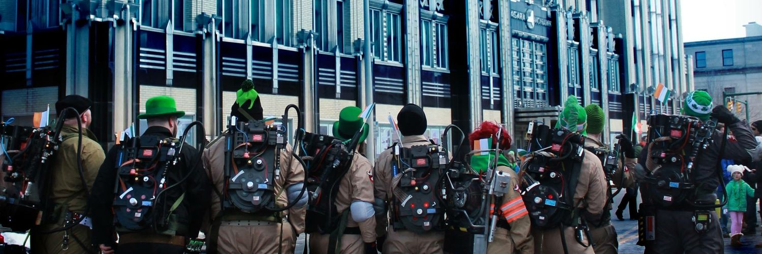 Ghostbusters of CNY banner