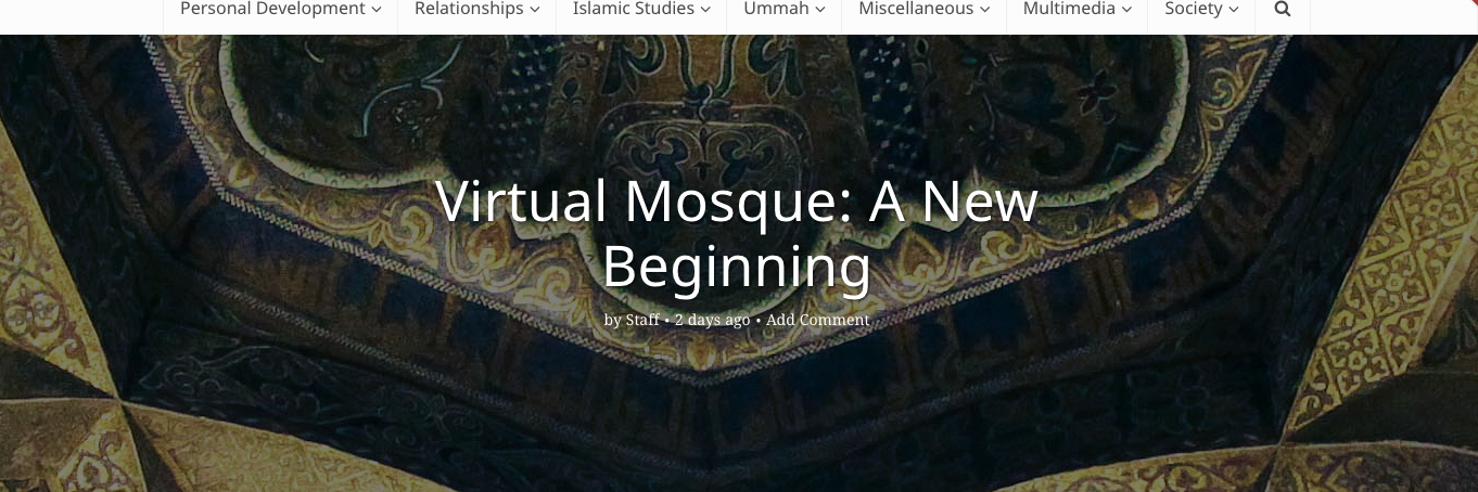 Virtual_Mosque's profile banner image