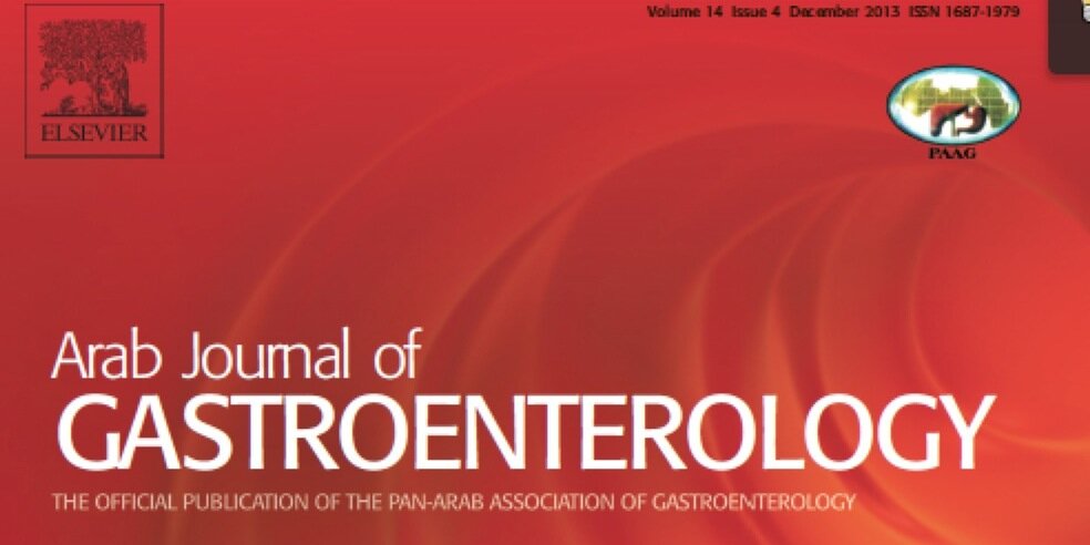Arab J Gastroenterol banner