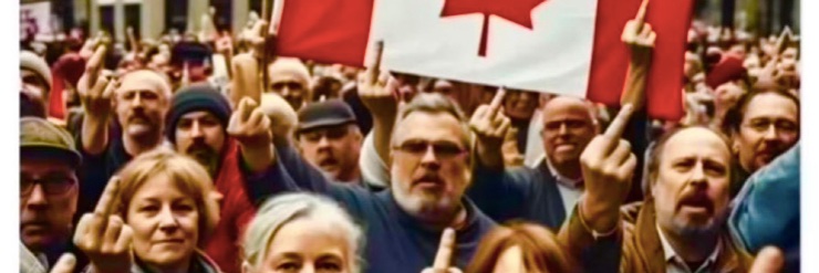 Canadian, queerly living out loud 🇨🇦 🌈 banner
