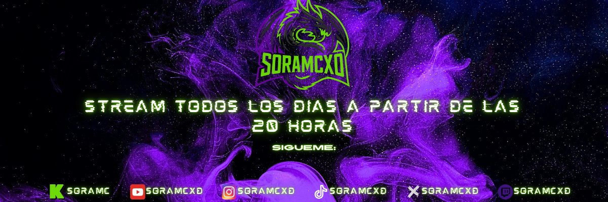 soramcxd's profile banner image