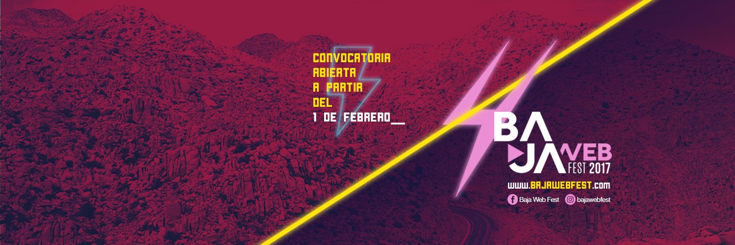 Baja Web Fest 2017 banner