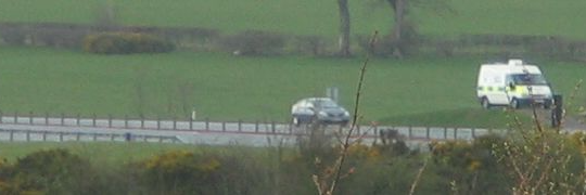 M74 Scotland banner