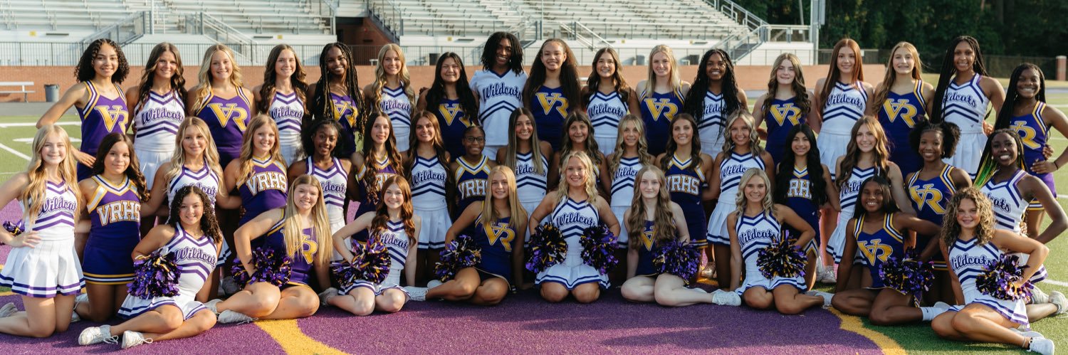 VRHS Cheer banner