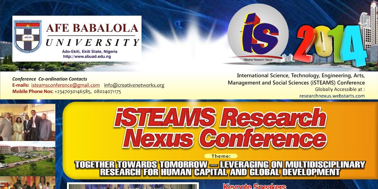 iSTEAMS CONFERENCE banner