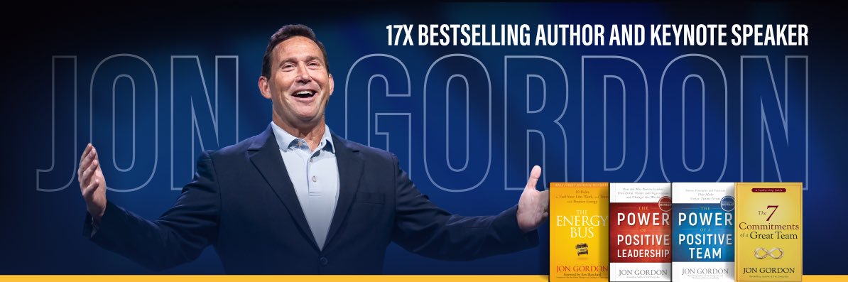 Jon Gordon's banner