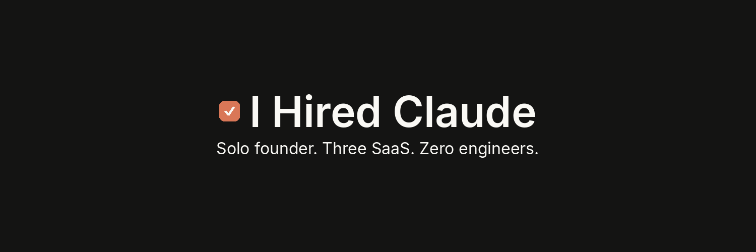 ihiredclaude's profile banner image
