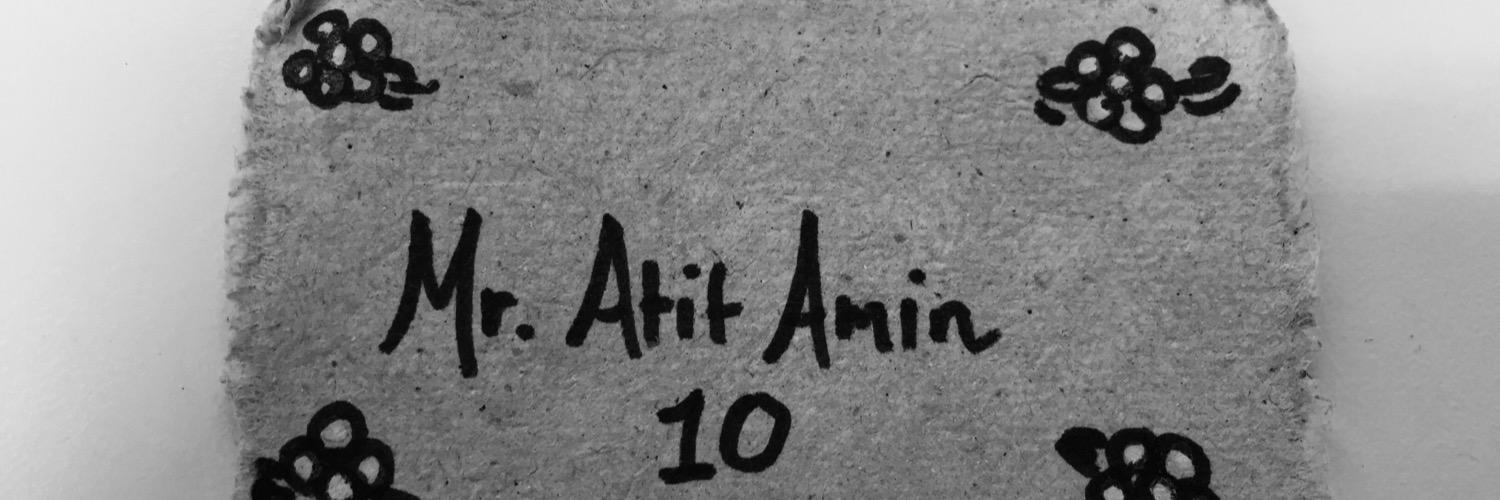 Atit Amin banner