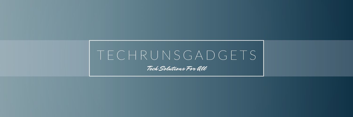 TechRunsGadgets's profile banner image