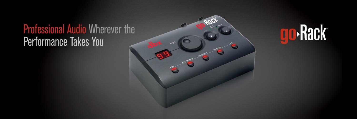 dbx Professional banner