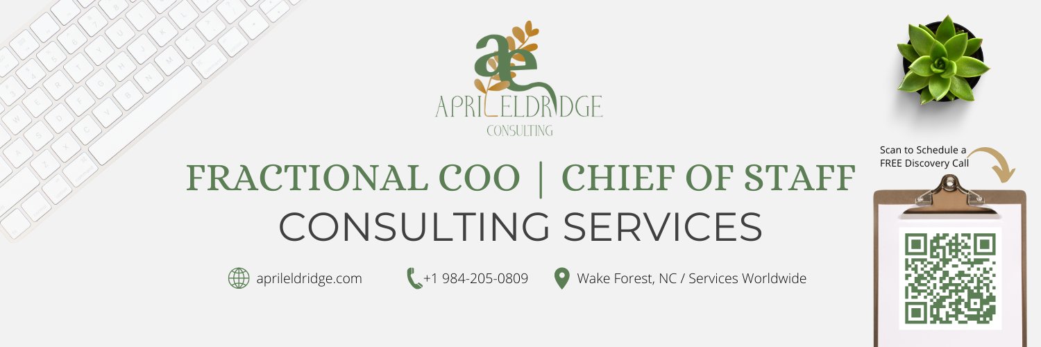 April Eldridge Consulting LLC banner