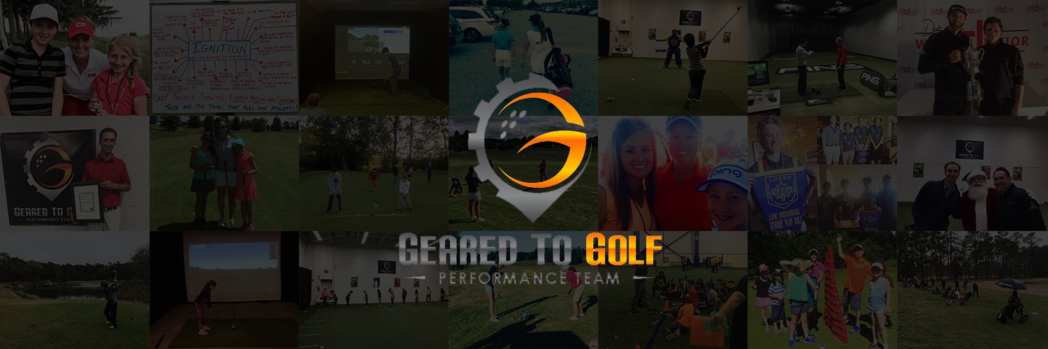 Geared to Golf banner