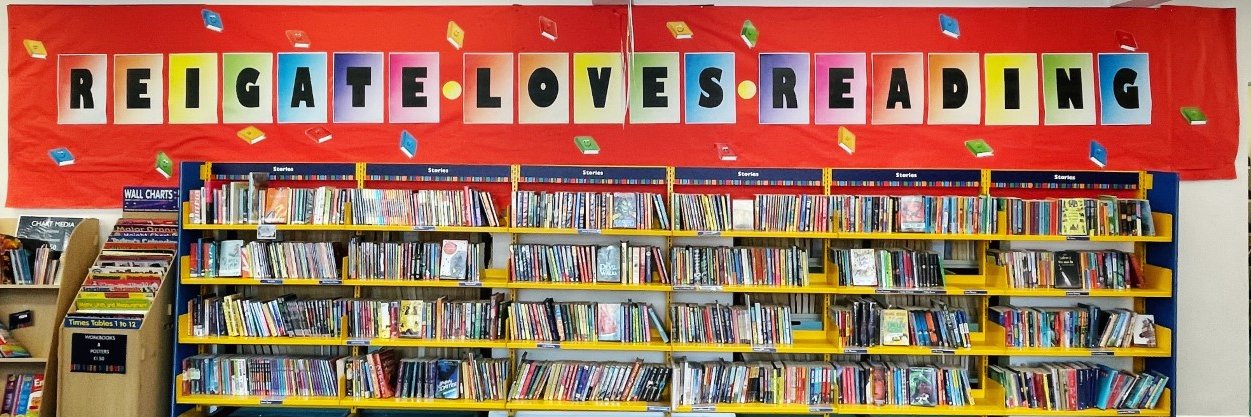 Reigate Library banner