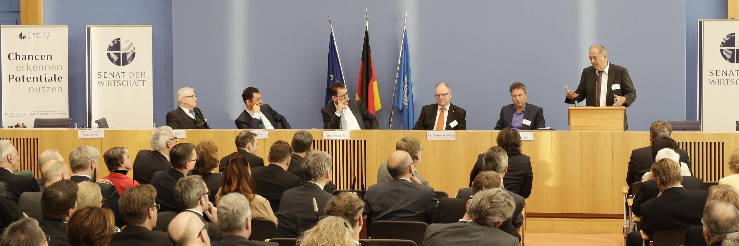 Senat der Wirtschaft banner