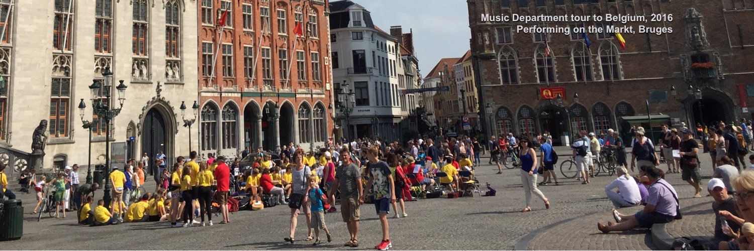 Fram Music Dept banner