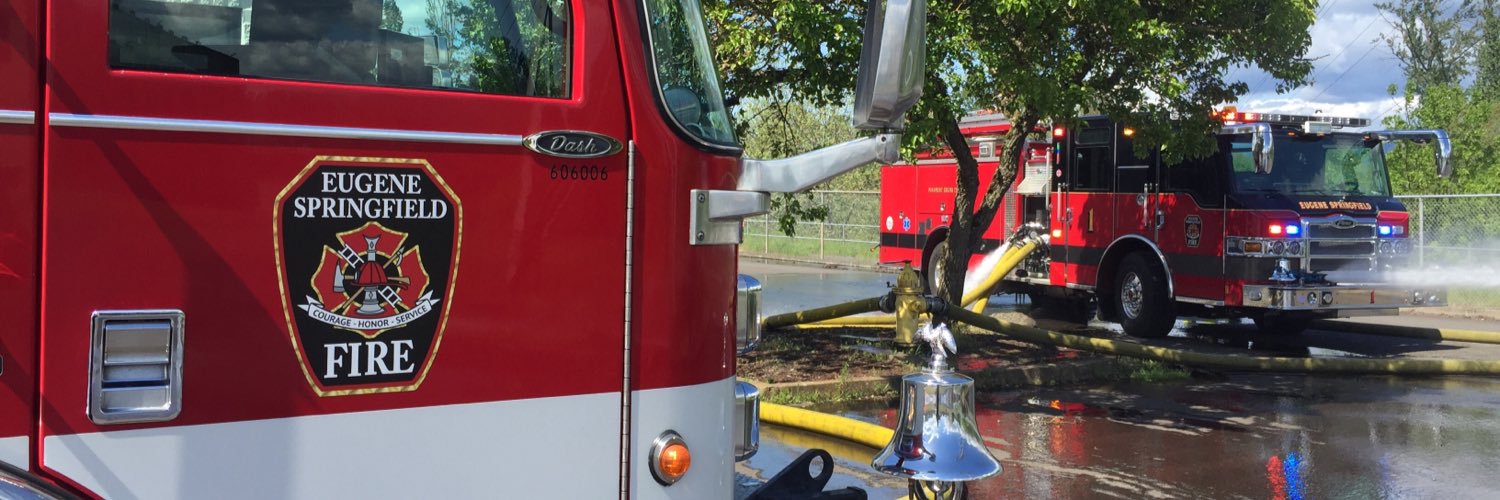 Eugene Springfield Firefighters local 851 banner