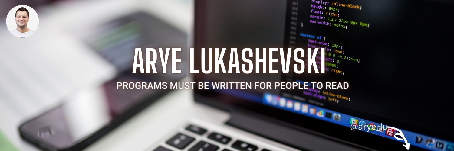 Arye Lukashevski banner