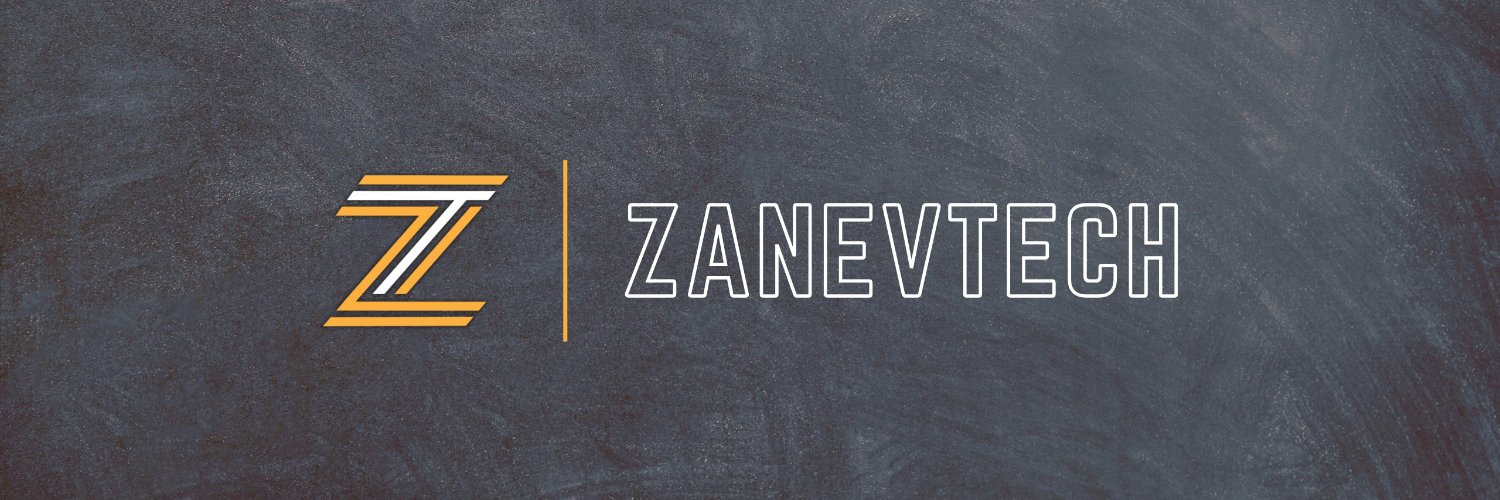 Zanevtech's profile banner image