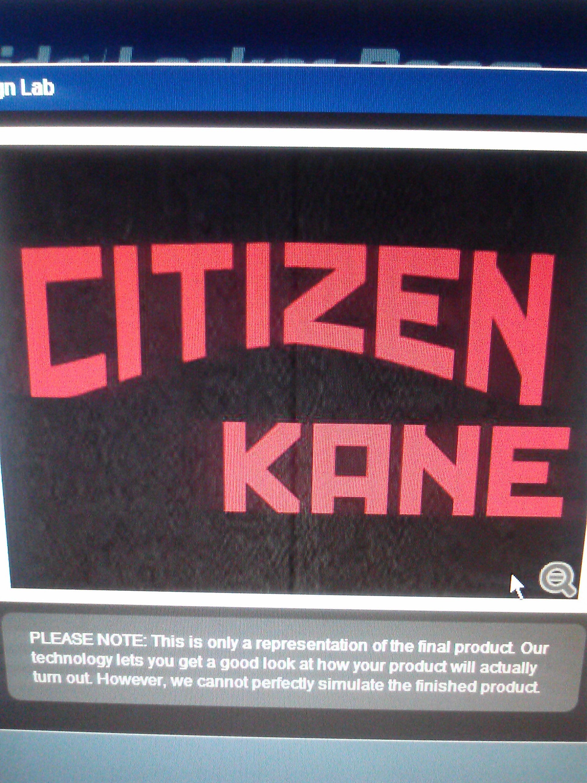 Citizen Kane banner