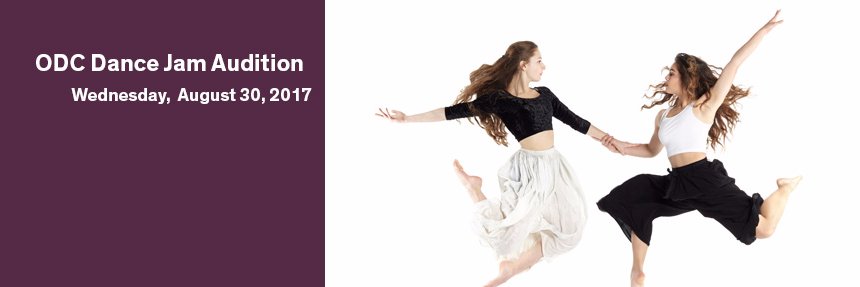 ODC Dance Jam banner