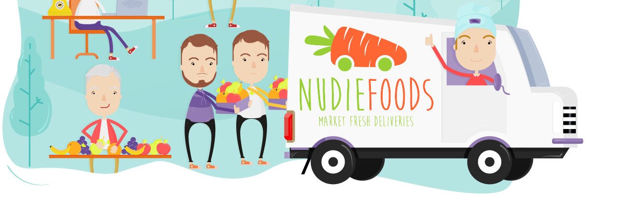 NUDIEFOODS FRUIT banner