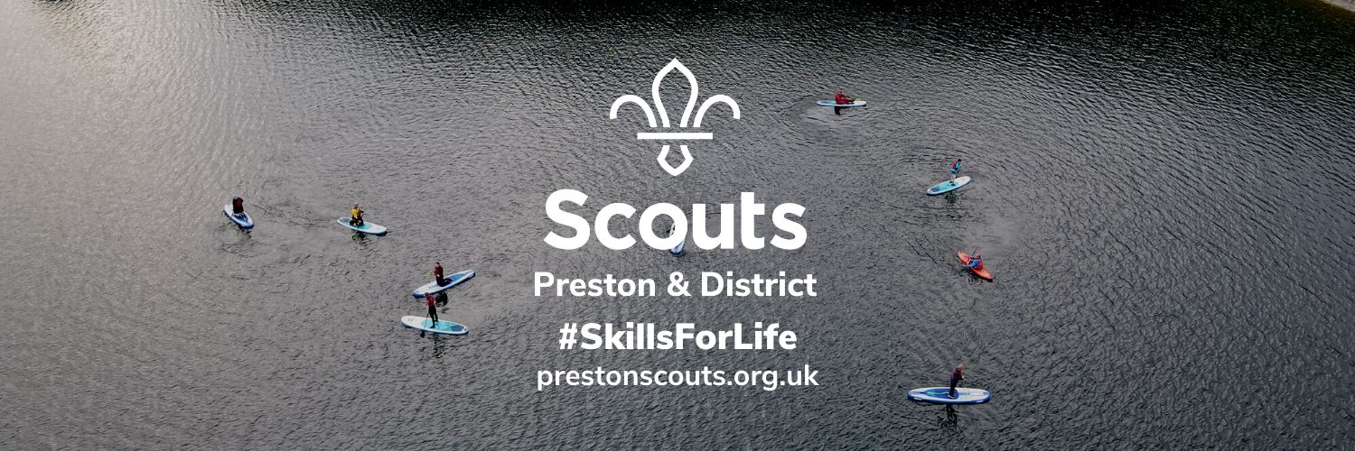 Preston & District Scouts ⚜️ banner