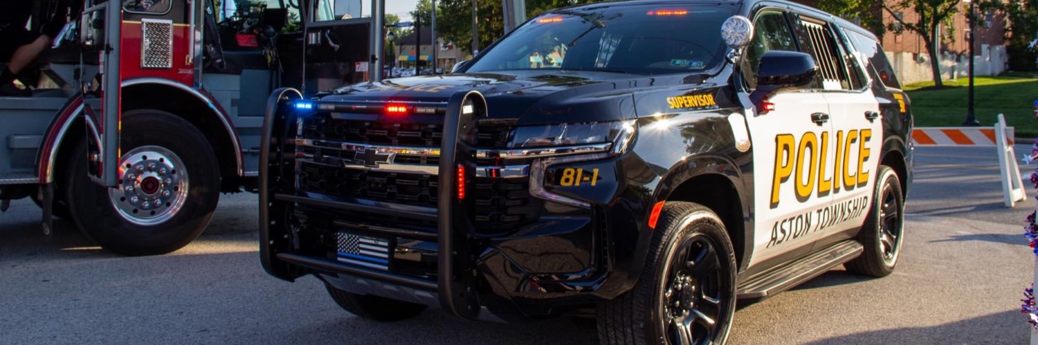 Aston Township Police Department banner