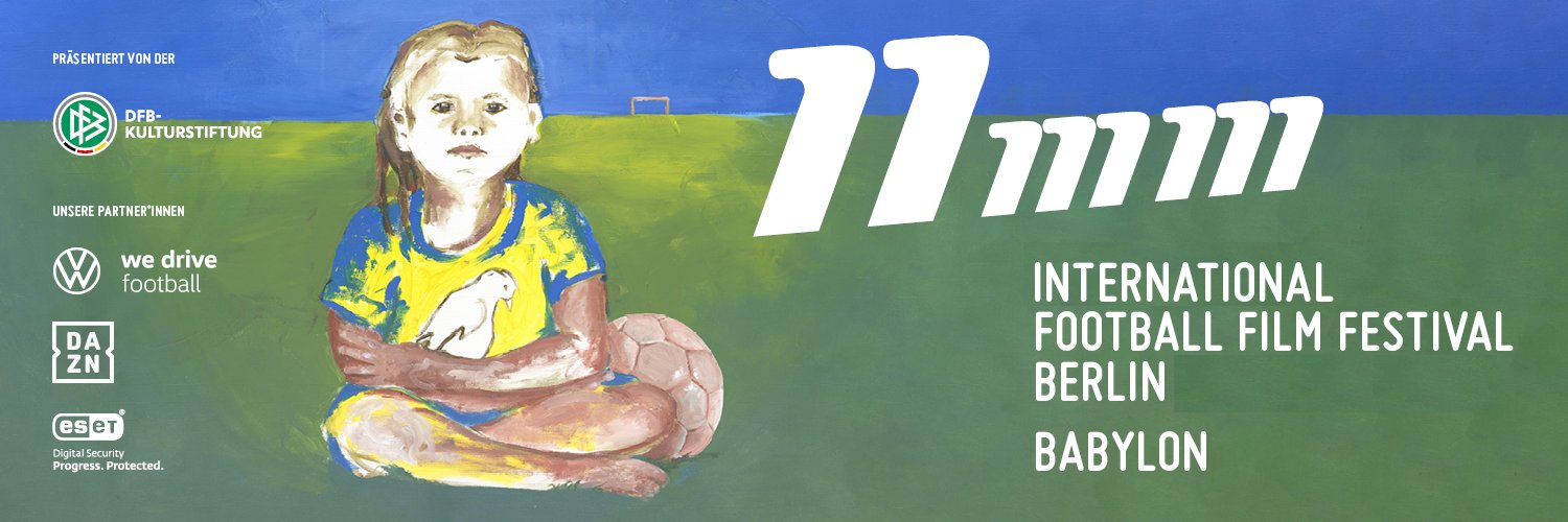 11mm Fußballfilmfest banner