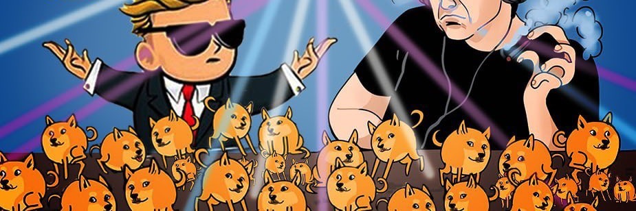 Reddit Dogecoin banner