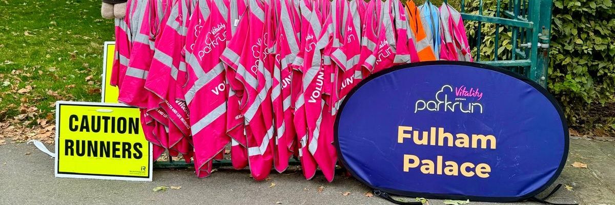 FulhamPalace parkrun banner