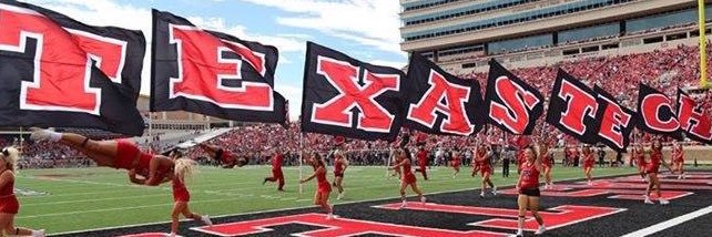 Texas Tech Cheer banner