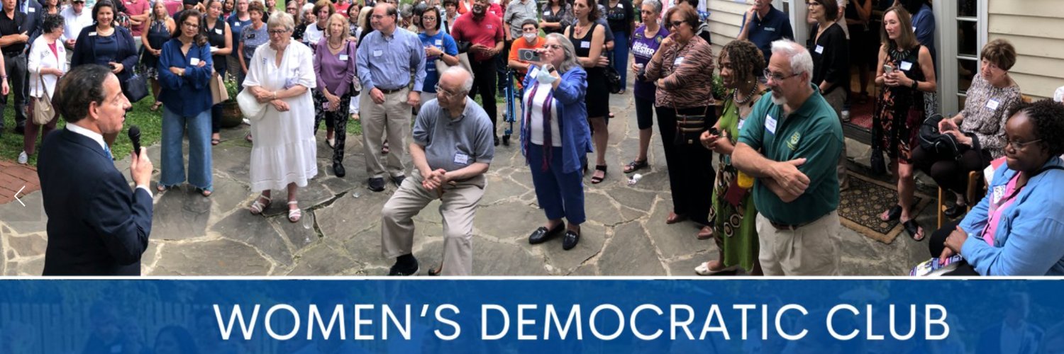 Montgomery County, MD Women's Democratic Club banner