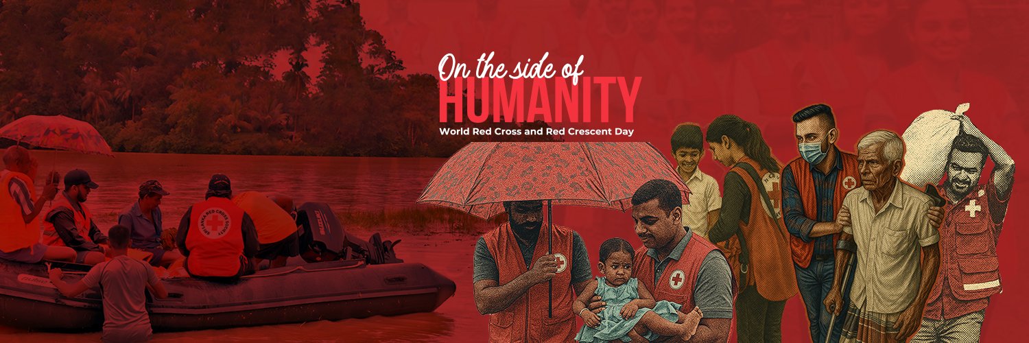Sri Lanka Red Cross Society banner