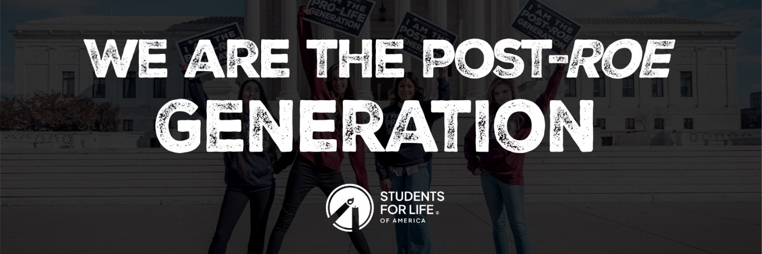 Students for Life of America | Pro-Life Gen Profile Banner