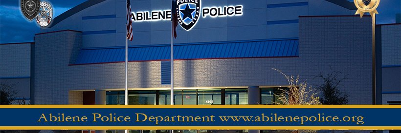 Abilene Police Dept banner