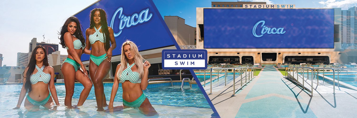 Stadium Swim banner