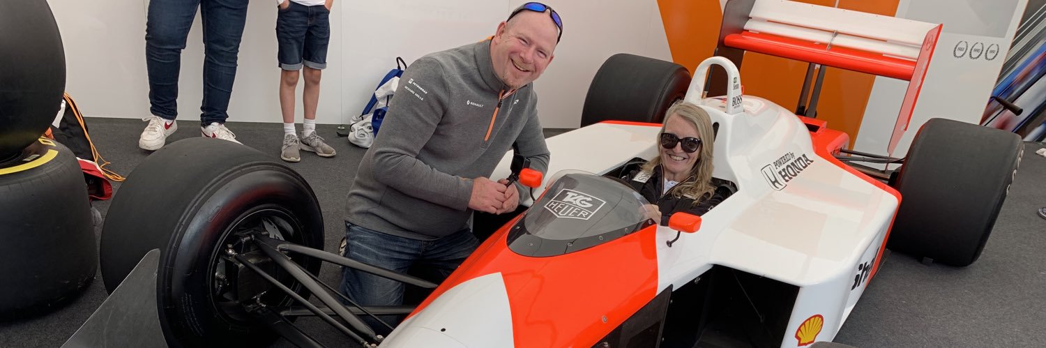 Andy Webb - Mclaren banner