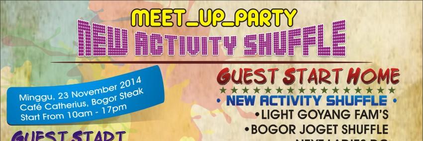 New activity shuffle banner