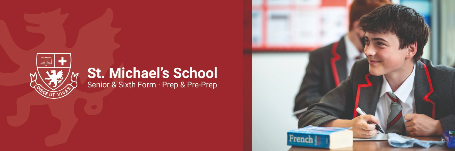 St. Michael's School banner