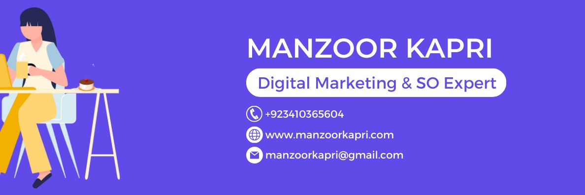 manzoorkapri's profile banner image