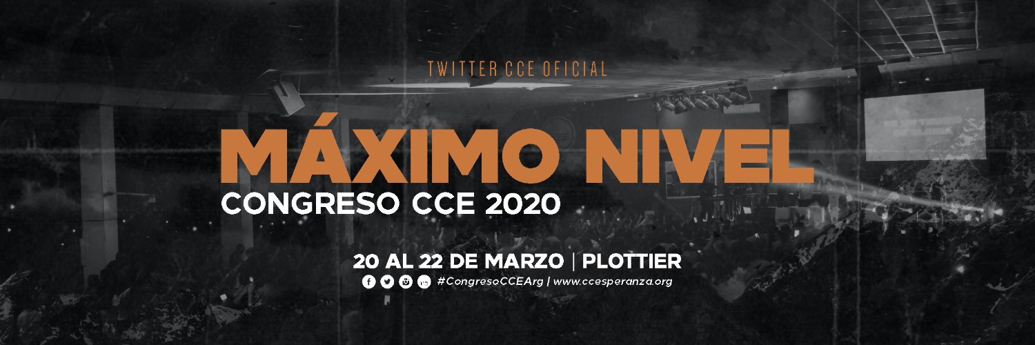 CongresoCCEArg's profile banner image